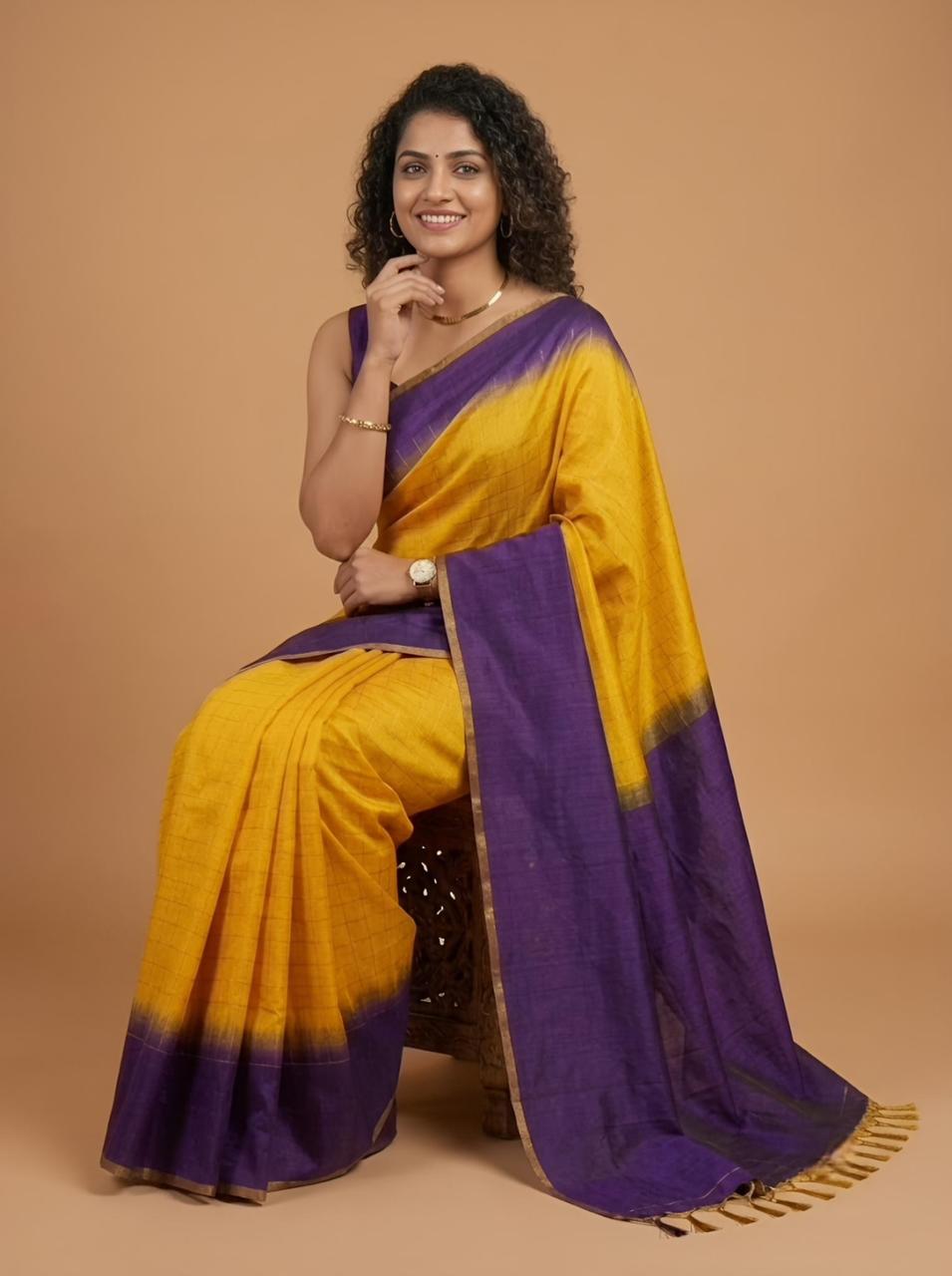Sudha Semi-Tussar Silk