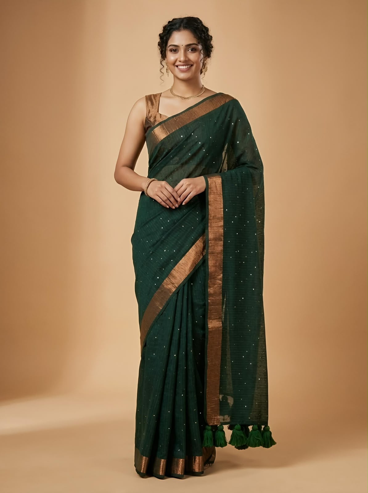 Sarika-Cotton Mul Khadi