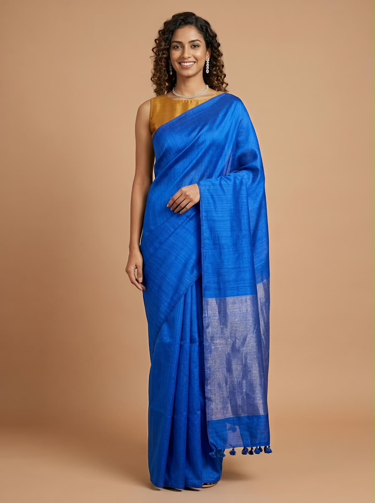 Emma-Semi Matka Tussar Saree's