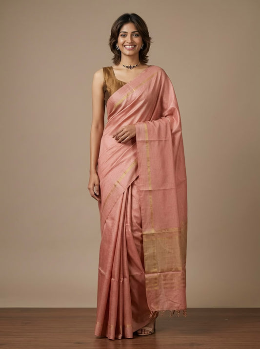 Camila-Semi Tussar Silk Sarees