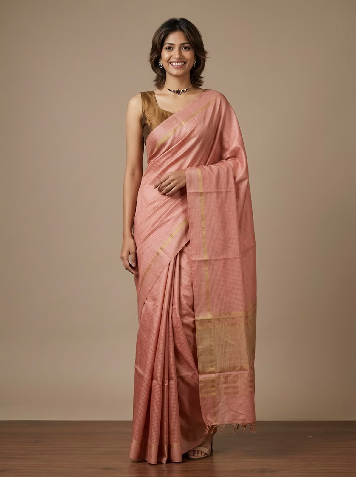 Camila-Semi Tussar Silk Sarees
