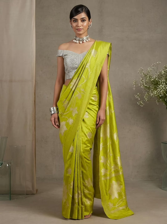 Driti-Banarasi Viscose Silk  Saree