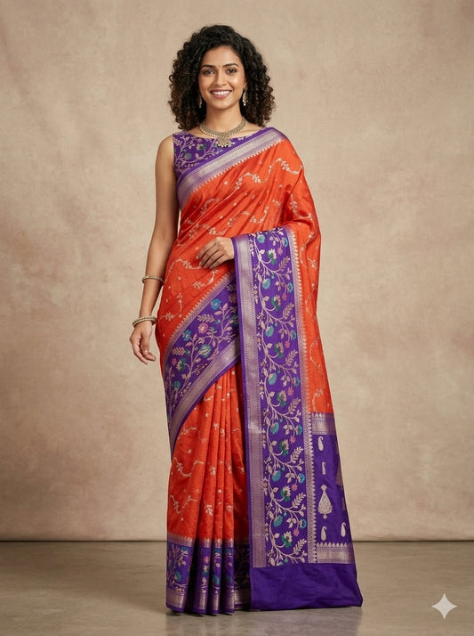 Jayanthi-Soft Banarasi Silk Saree