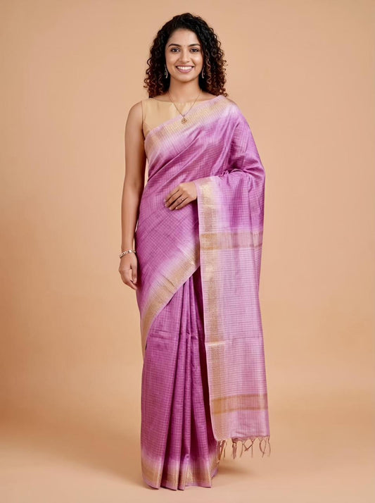 Saanvi Semi-Tussar silk