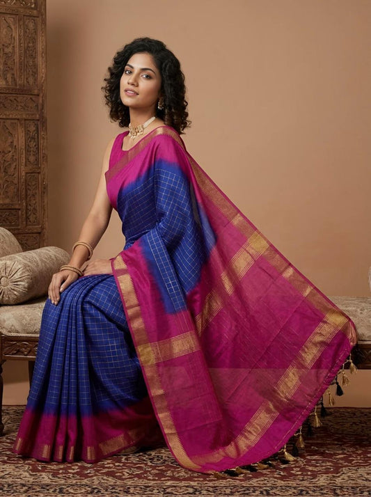 Aadhya Semi-Tussar silk